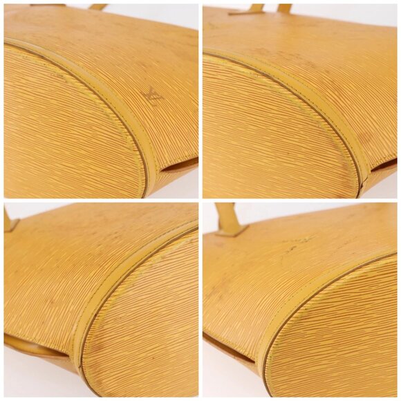 LOUIS VUITTON Epi Saint Jacques Shopping Bag Yellow M52269 LV Auth 149155 - Picture 14 of 16